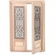 thumbnail image 5 of Puerta de madera en miniatura TUNC para casa de muñecas 1:12 Sencillez, 5 of 5