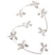 thumbnail image 1 of KAKOWELY 1Par Aretes Ear Cuffs Con De En Metal Plateado Accesorios Sin Perforación, 1 of 8