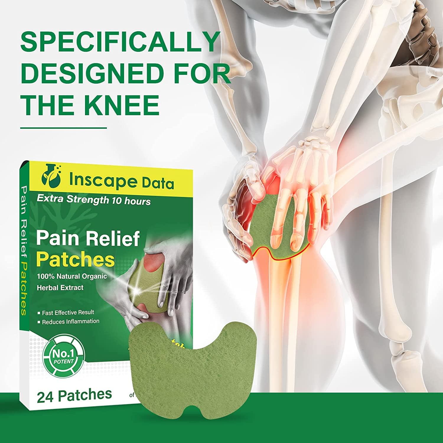 FlexiKnee™️ - Natural Knee Pain Patches - mciry