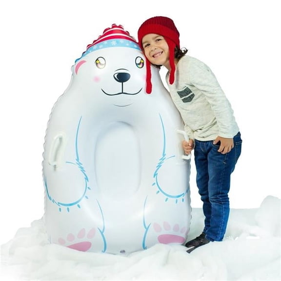 SNOWCANDY Animal Inflatable Snow Sled, Multiple Animal Styles
