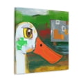 thumbnail image 2 of Duck in Monochrome. - Canvas, 2 of 10