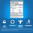 thumbnail image 4 of Evlution EVL BCAAs Amino Acids Powder - BCAA Powder Post Workout Recovery Drink and Stim Free Pre Workout Energy - 5g Branched Chain Amino Acids Supplement for Men - Blue Raz, 4 of 9