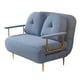 thumbnail image 4 of Sofá cama plegable,Sofá Cama Plegable Sofá Plegable Ergonómico,Cama de invitados plegable multifuncional que ahorra espacio,Apartamento con sofá cama plegable multiusos,Salón interior Azul, 4 of 10