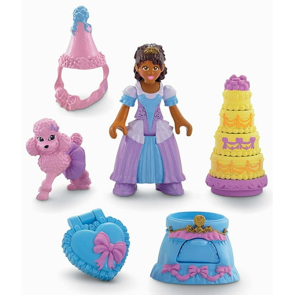 Precious Places Nadia, The Party Princess Figure & Accessories - From Fisher Price