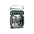 thumbnail image 2 of Personal Portable Fan, Portable Desk Water Fan, Direct Plug-In Misting Air Fan, Multifunctional Humidifying Cooling Fan with 5 Nozzles, 9X7X3 Inch Compact Ac Fan Portable with Top, 2 of 7