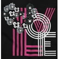 thumbnail image 2 of Pretty Love Trendy Floral Hearts Girls Kids T Shirt Tees Teen Brisco Brands L, 2 of 6