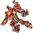 thumbnail image 1 of New Marvel Avengers Temple Building Blocks Iron Man Mech Weapon Shield Toy Hulk Armor Assembled Building Block Children's Gift Fivean unisex, 1 of 2