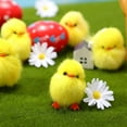 thumbnail image 5 of 12 Fluffy Chenille Chicks - Soft Plush Toys, 2.5 Inches, DIY Easter Egg Bonnet Decorations, Kids Party Favors, 5 of 10