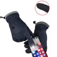 thumbnail image 6 of Audhol Winter Gloves Women&Men Handmade Gloves Winter Hand Warmers Stylish Gloves Ladies Gloves Warm Knitted Embroidered Warm Knit Gloves Gloves for Cold Weather Blue One Size, 6 of 8