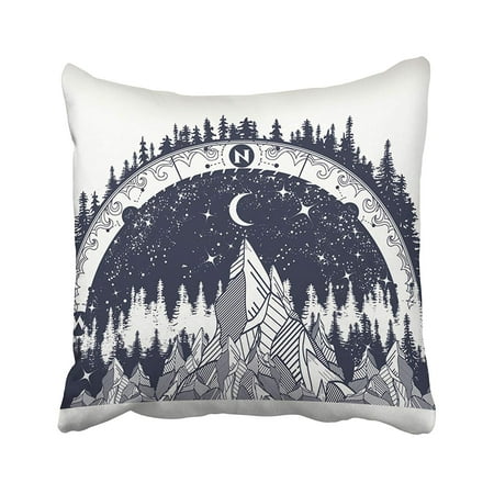 Arhome Mountain Antique Compass And Wind Rose Tattoo Adventure