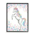 thumbnail image 2 of Stupell Industries Kids' Fantasy Unicorn Pink Blue Purple Polka Dots, 16 x 20,Design by Reesa Qualia, 2 of 5