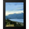 thumbnail image 2 of Caroline, Emma 15x18 Black Modern Framed Museum Art Print Titled - Blue Ocean Evening II, 2 of 5