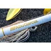 Abu Garcia Prime Baitcast Combo, 7 Medium Heavy, White, Right-Handed