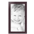 thumbnail image 2 of ArtToFrames 9" x 17" Cherry Picture Frame, 9x17 inch Red Wood Poster Frame (WOM-4095), Pack, 2 of 8