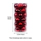 thumbnail image 3 of Adornos Navideños de Plástico con Purpurina de 6 Cm, 24 Unidades | Decoraciones Navideñas Irrompibles para Casa, Oficina, Hotel, Fiesta | Adornos Colgantes para Árbol, Centro de Mesa, Barandilla, 3 of 5