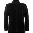 thumbnail image 3 of Men's Double Breasted Jacket Classic Wear Coat Black Velvet Jacket Dinner Party Wear Blazer&nbsp;, 3 of 5