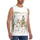 thumbnail image 2 of Balery Western Desert Cowboys Camisetas sin mangas para hombre, absorbe la humedad y protege contra el mal olor.-X-Large, 2 of 7