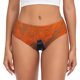thumbnail image 1 of Balery Orange Net Fishing Boat Ropa Interior de Algodón para Mujer con Dibujo – Braguitas Cómodas y Elásticas, Estilo Clásico-XX-Large, 1 of 6