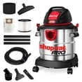 thumbnail image 1 of Aspiradora para productos húmedos y secos Shop-Vac, 5 galones, 4.5 Peak HP, acero inoxidable, 1 of 7