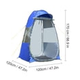 thumbnail image 3 of Tente de Camping Extérieure Tente de Pêche Pop-up Tente avec Protection UV Automatique Instantanée, 3 of 8
