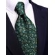 thumbnail image 3 of Corbata Barry.Wang con estampado floral verde esmeralda, 150 cm x 8,5 cm, 3 of 9