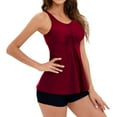 Summer Savings Clearance! Tankini Swimsuits For Women Tummy