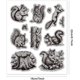 thumbnail image 2 of Sello de goma con forma de ardilla y bellota, 18 x 21 cm, sello EVA para relieve, sellos de goma., 2 of 9