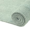thumbnail image 4 of Better Trends Round Bath Mat 30" Diameter Elegant Reversible Bath Rug, Extra Soft Cotton for Ultimate Comfort, Absorbent, Ideal for Half Baths and Powder Rooms, (Dark Sage) Lux Collection, 4 of 6