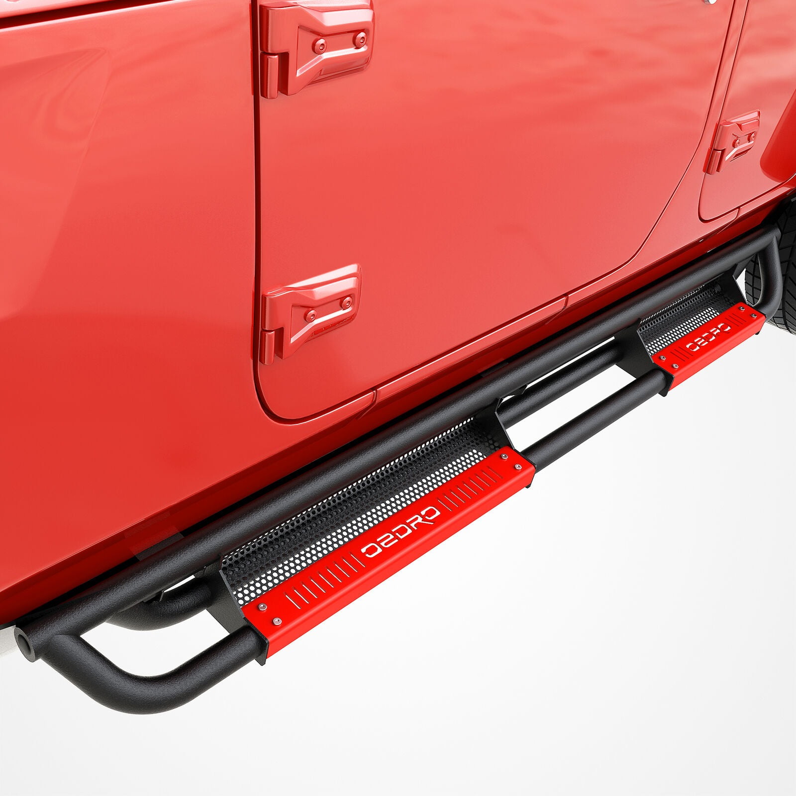 RVNI Running Boards for 2018-2023 2024 Jeep Wrangler JL 4 Door Side Steps Nerf Bars 6 inch