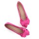 thumbnail image 2 of Zapatillas de ballet SAILING LU Bow-Knot para mujer, ante, rosa, talla 5, 2 of 7
