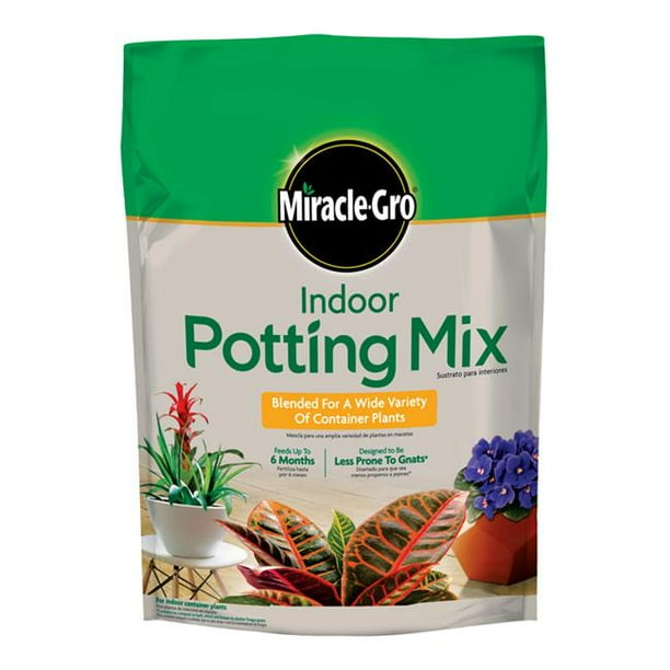 Miracle-Gro Indoor Potting Mix 16 qt. - Walmart.com