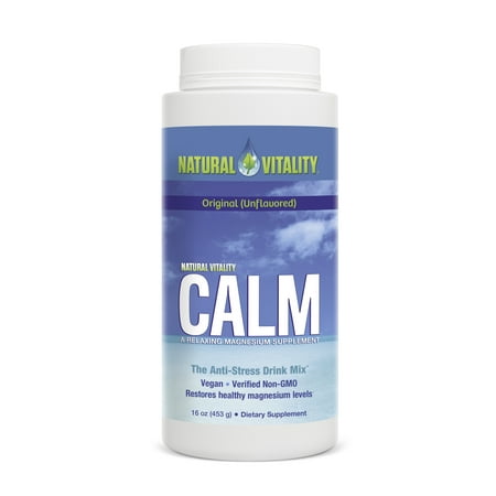 Natural Vitality Calm, The Anti-Stress Dietary Supplement Powder, Original - 16