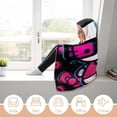 thumbnail image 6 of Hello Kitty Blanket Hoodie, Wearable Blanket, Cloak Hooded Throw Blanket, Soft Warm Fluffy Blankets for Bed Couch Sofa, 6 of 8