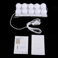 thumbnail image 3 of Maytalsory Vanity Style LED Mirror Lights Bulbs Cosmetic Kit Lamp 10 Bulbs 1Set, 3 of 6