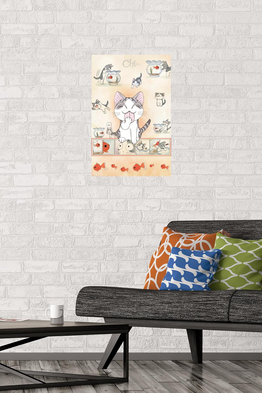 Chi Cat Wall Poster, 14.725" x 22.375"