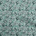 thumbnail image 1 of oneOone Cotton Poplin Teal Green Fabric Tropical Sewing Material Print Fabric By The Yard 42 Inch Wide, 1 of 5