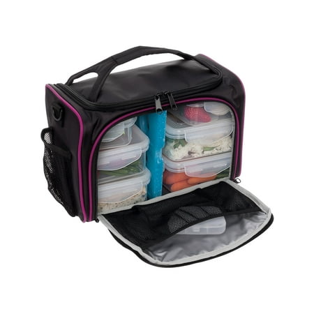 Lish Meal Management Bag Prep System W Portion Control Containers