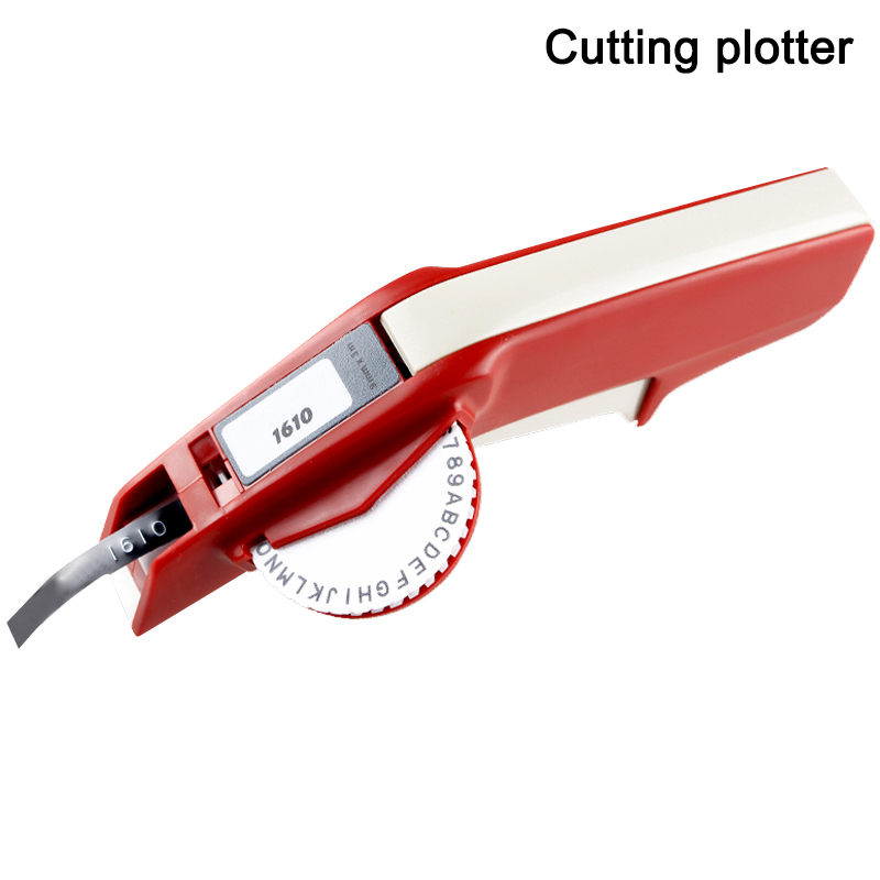 Handheld Label Maker Portable 3D Embossing Label Maker 9mm Tape for