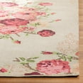 thumbnail image 4 of SAFAVIEH Classic Vintage Morven Floral Polyester Area Rug, Beige/Red, 10' x 14', 4 of 6