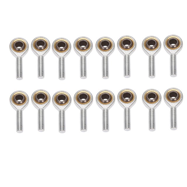 16 Pcs M10 X 1.5 Embout de Tige Mâle, Filetage à Droite, 10mm, Bronze Métrique