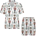 thumbnail image 3 of Sdmnsg-T Ensemble de Pyjama Coloré de Baseball et Golf pour Femmes, Ensemble de Pyjama Deux Pièces à Manches Courtes, 3 of 8
