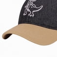 thumbnail image 7 of CAUYDY Baseball Cap For 4T 5T Kids Boy Toddler Boy Retro Denim Dinosaur Distressed Baseball Cap Cartoon Baby Boys Cotton Hat (Sizes One Size,L04-Black), 7 of 7
