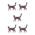 thumbnail image 2 of Broches de dibujos animados Minnieouse Gato encantador Acrílico Estampado floral, 2 of 6