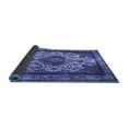 thumbnail image 2 of Ahgly Company Indoor Rectangle Oriental Blue Industrial Area Rugs, 2' x 5', 2 of 4
