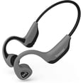 thumbnail image 2 of PYYNA-Bone Conduction Headphones, Wireless Bluetooth Bone Conducting Earbuds, Open Ear Headset with Mic, for Running, Cycling, Yoga-Grey (Almost Like-New), 2 of 4