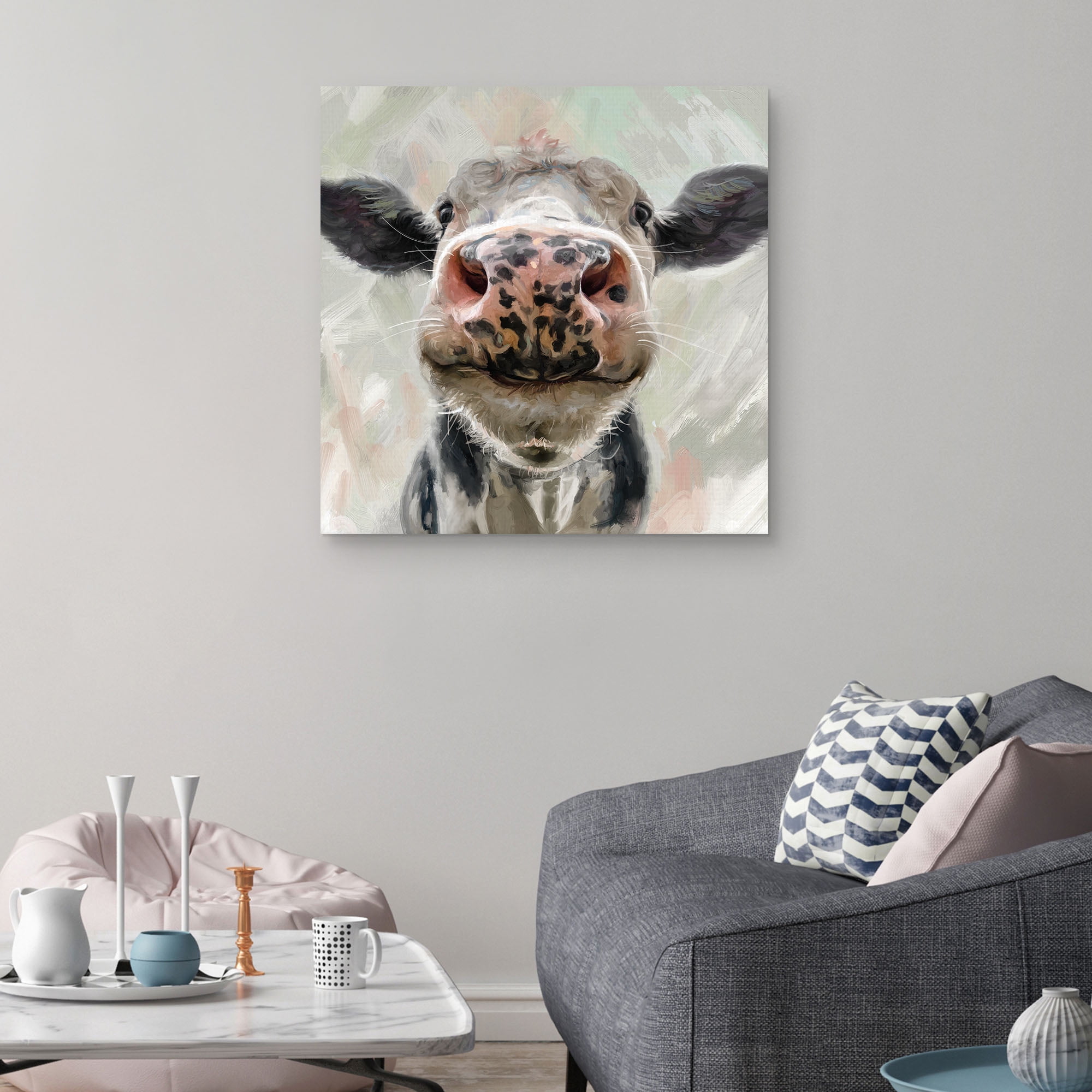 Farm Critters III by Studio Arts Canvas Art Print, 1.5" x 30"