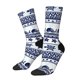 thumbnail image 1 of Balery Sea Underwater Animals1 Calcetas Largas con Estampado para Hombre y Mujer – Suaves y Transpirables, Talla Única (US 5-11), 1 of 6