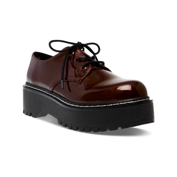 Wild Pair  Womens Authentick  Patent Dressy Oxfords