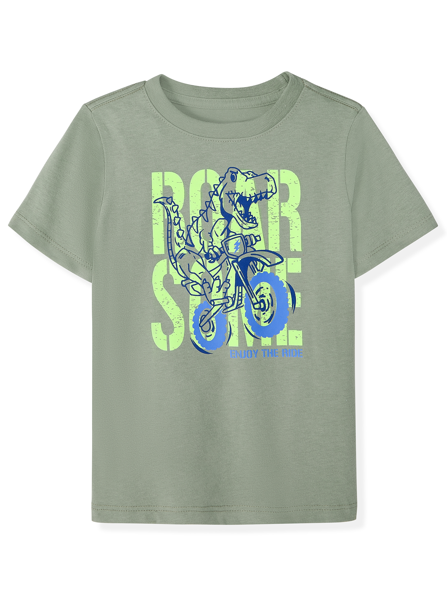 Garanimals Newborn, Baby & Toddler Boy Cotton Short-Sleeve Graphic T-Shirts, 3-Pack, Sizes 0-6T