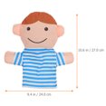 thumbnail image 2 of Miembros de la familia Hand Puppet Educational Building Puppet Plaything Kids Birthday Gift (Hijo), 2 of 5